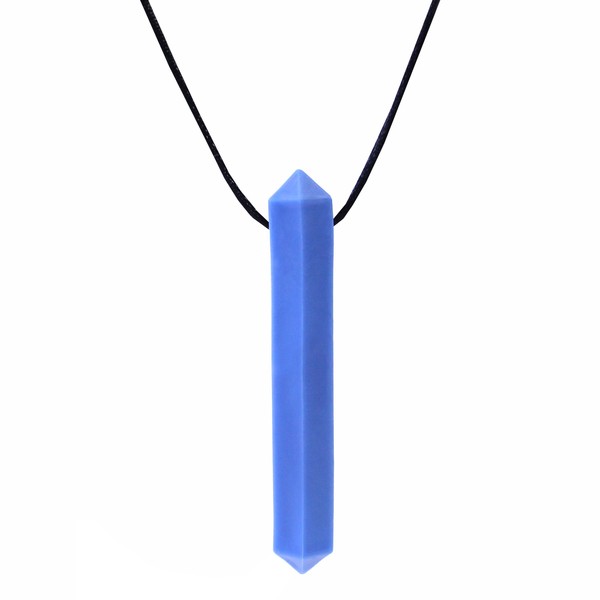 ARK's Krypto-Bite XXT Chewable Gem Necklace Chewelry (Extra Extra Tough, Blue)