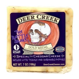 Generic Deer Creek Rattlesnake Cheddar Chunk, 7 oz, 4 Pack