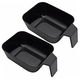 2 Pack Hair Color Bowl Hair Dye Bowl for Mixing Tint Wide Deep Color Mixing Bowls for Salon and Home Diy Coloring Reusable Salon Tool 7.08 X 4.80 X 2.