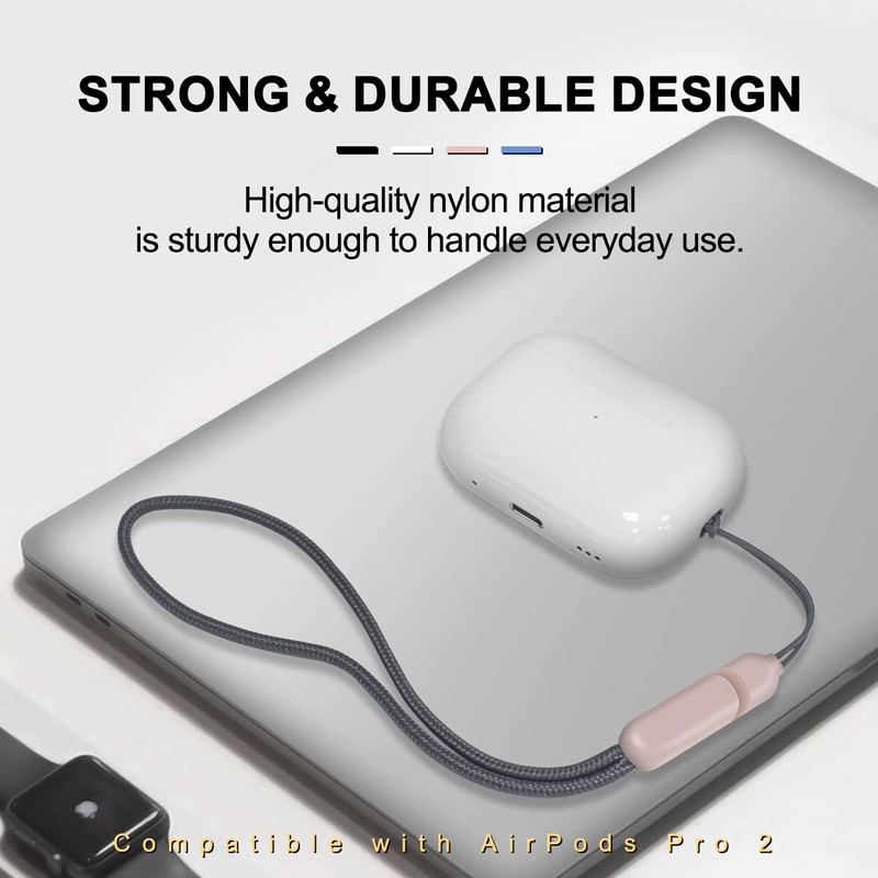 [4Pack] Lanyard for AirPods Pro 2nd Generation,New Wireless Bluetooth Earbuds