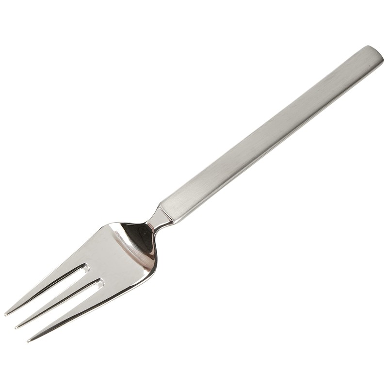 Alessi 4180/16 Dry Forchetta da Dolce in Acciaio Lucido con