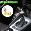 HOPESPANNER Flower Shift Knob Universal Gear Shift Knob Acrylic Stick