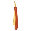 Old Style Straight Razor Rosewood Handle Straight Edge Barber Razor