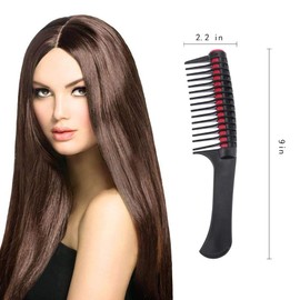 Luckycivia 2 Pack hair comb, Professional Anti Splicing and Roller Comb, Professional Hair Dyeing Comb for Hair Daily Care