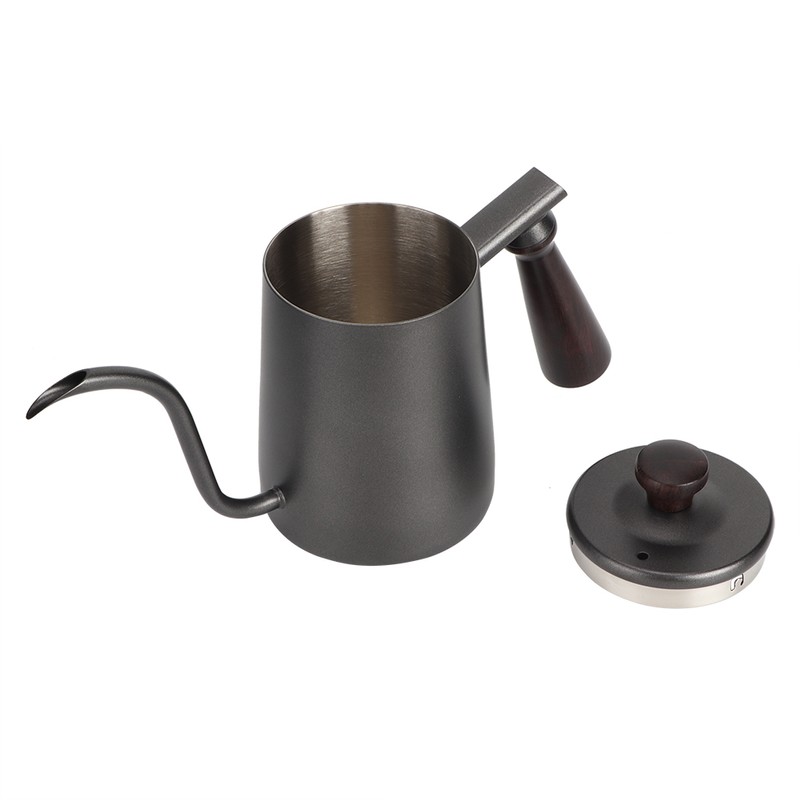 700ml Stainless Steel Water Tea Coffee Pot Long Narrow Spout