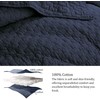 palassio Navy Blue 100% Cotton Quilt King Size Bedding Sets