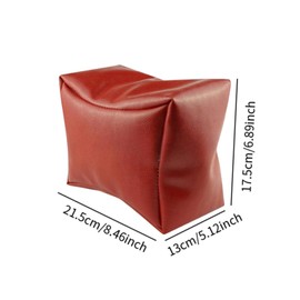 Harilla Handkissen, Handauflage, Kissen, Nagelkunst-Zubehör, rutschfeste, weiche Armlehnenmatte, Nagelarmlehne für Schönheitssalon, Heim-DIY-Nagelkunst, Rot