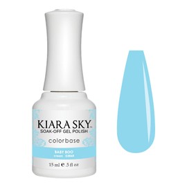 KIARA SKY Gel Polish | Soak-Off All In One 0.5 fl oz | G5068 Baby Boo (Soft Baby Blue Shade)