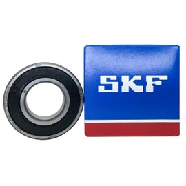 2PACK SKF 6205-2RSH/C3 25X52X15mm C3 Clearance Double Rubber Seal Bearings