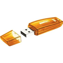 Emtec C410 USB flash drive 128 GB 2.0 USB port Type A Orange