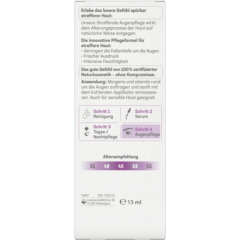 lavera Firming Eye Care 15ml