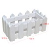 Wooden Picket Fence Flower Plant Pot Window Box DIY Plant