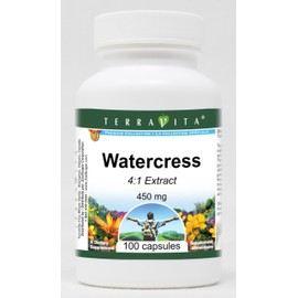 Watercress 4:1-450 mg (100 Capsules, ZIN: 521600) - 3 Pack