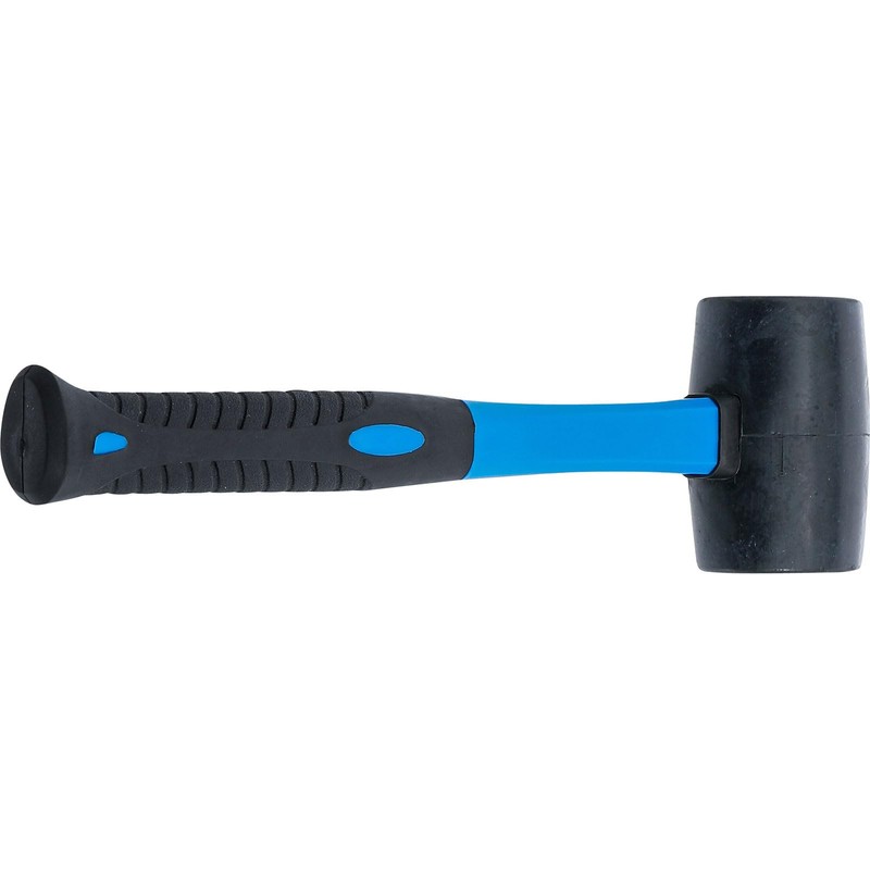 BGS 1960 Rubber Panel Mallet with Fibreglass Shaft, Black/Blue, 250