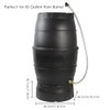 SQUEEZE master 50 Gallon Rainwater Collection Barrel Stand