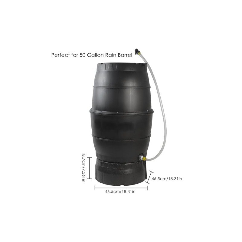 SQUEEZE master 50 Gallon Rainwater Collection Barrel Stand