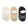 Stance Basic No Show Socks [3 Pack] Socks (Large, Cream)