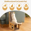 YEMOO ​Cat Scratcher, Cat Scratching Board, L Shaped Vertical Cat