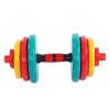 Unbranded 2Pcs Dumbbell Set Adjustable Weight Dumbbells Plates Home Gym