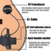 Piezo Contact Microphone Pickup EQ Electric Guitar Parts for Violin