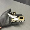 usa Standard COYOTE 5.0 Emblem Badges GOLD On BLACK EDITION