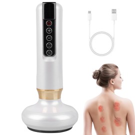 Cellulite-Massagegerät, Handheld Cellulite Massager, Schröpfmassagegerät Gegen Cellulite, Anti Cellulite Massagegerät mit 12 Gängen, Verstellbares Handmassagegerät für Bauch, Taille, Arme, Beine