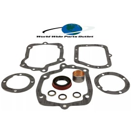 Muncie 4-Speed Gasket Set with Shifter Seals , Rear Seal and HD Bronze Bushing