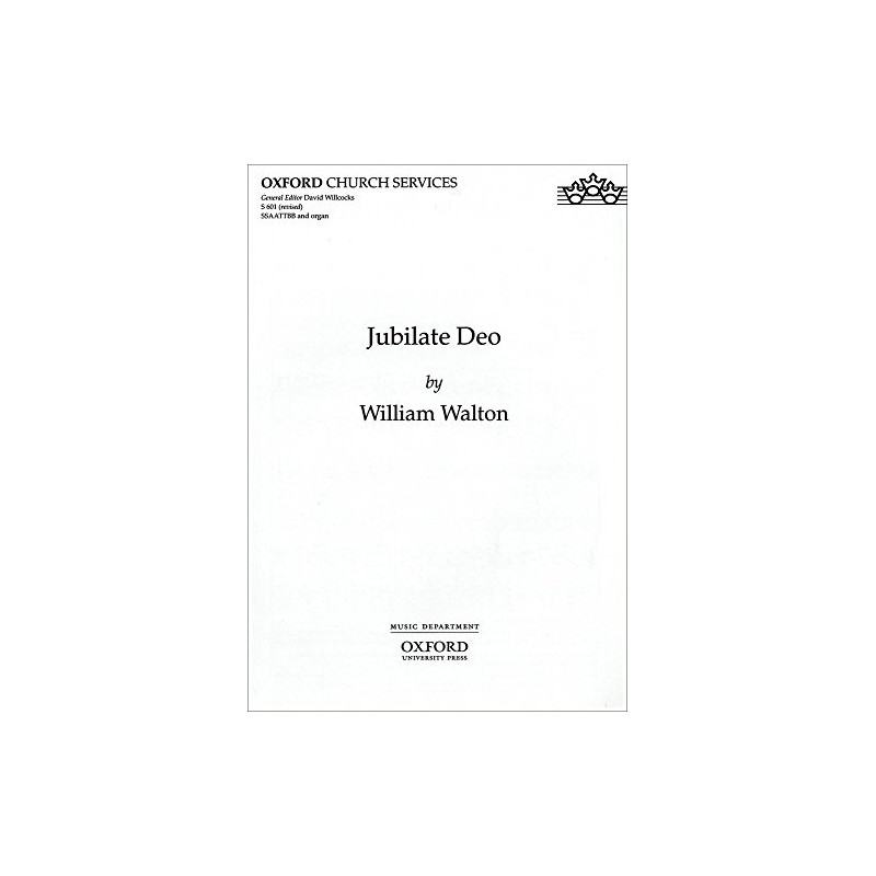 Jubilate Deo: Vocal score