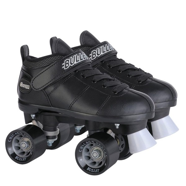 Quad Men's Bullet Speed Skate - Black