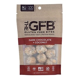 The Gluten Freeb Bites - Dark Chocolate Coconut - Case of 6-4 oz6