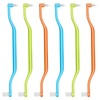 6 Pcs Soft Interdental Brushes Small-Head Orthodontic Toothbrush Teeth Detail