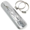 Mirai.2022 Motorcycle Muffler Guard Exhaust Pipe Muffler Cover Fire Flame