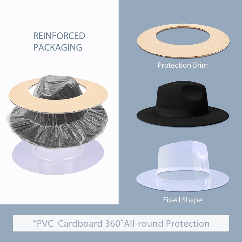SAJUZEN Womens & Mens Fedora Hats, Wide Brim Fedora Hats