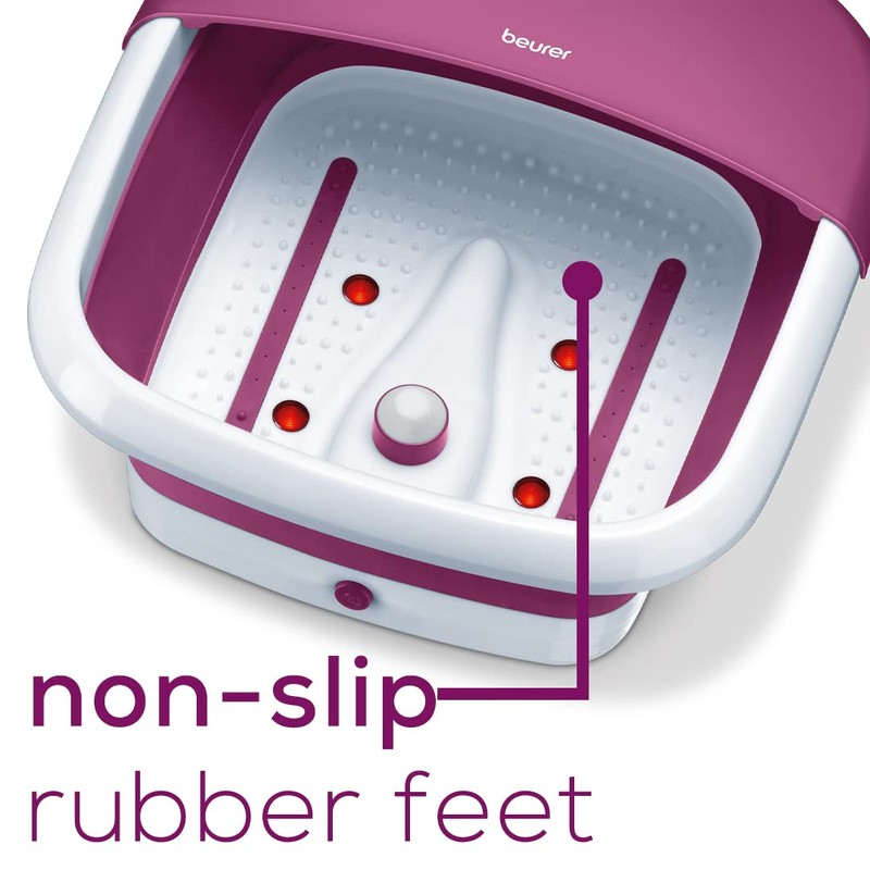 Beurer Foot Spa with Vibration and Bubble Massage | Collapsible