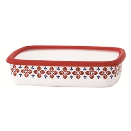 Fuji Hollow Cu-L Square Container, Cukka L, Red