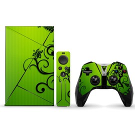 MightySkins Skin Compatible with NVIDIA Shield TV wrap Cover Sticker Skins Floral Flourish