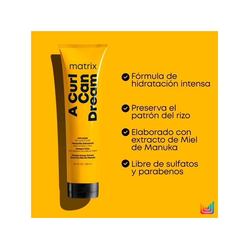 Matrix A Curl Can Dream Kit Mascarilla 280ml Gel 200ml