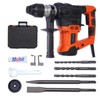 BHTOP Demolition Jack Hammer for Concrete,1-1/4 Inch Hammer Drill with
