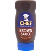 Chef Brown Sauce Squeezy 485g (17.1oz)