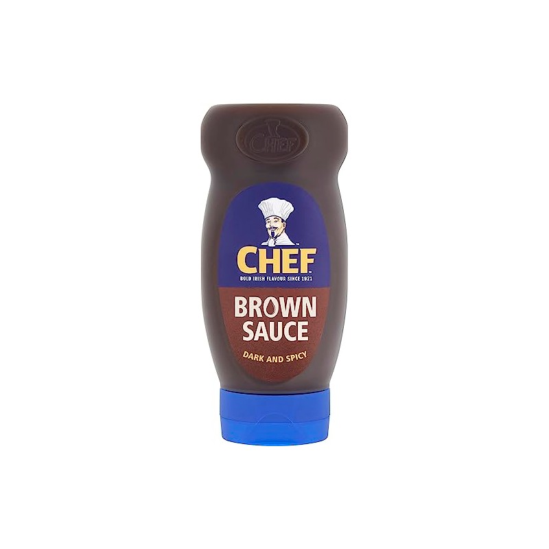 Chef Brown Sauce Squeezy 485g (17.1oz)