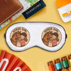 'Horse Girl' Sleep/Travel Eye Mask (EY00030170)