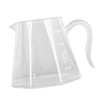 600ml Hand Drip Coffee Glass Cup with Unique Eagle Beak