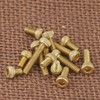 FEEIMOL Brass Hexagonal Socket Machine Screws M2 x 6 mm