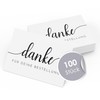 MAVANTO 100 x Thank you for your order cards -