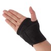 1 Pair Wrist Wraps with Thumb Eye and Velcro for