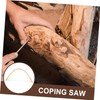 Outanaya Woodworking Hand Saw Bow Coping Saw for Wood Cutting