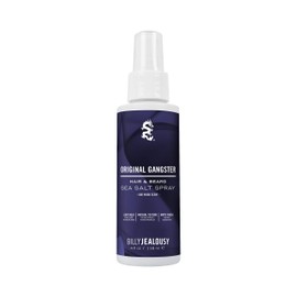 Billy Jealousy Sea Salt Spray, Texturizing and Volumizing Hair Spray for All Hair Types and Beard Lengths, Oud Wood Scent, Original Gangster, 4 fl. oz.