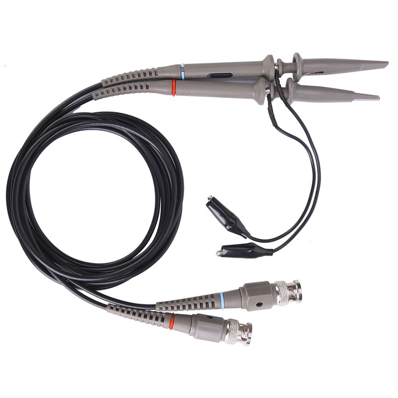 P6100 High Precision Oscilloscope Test Probe Kit 1X 10X 100MHz