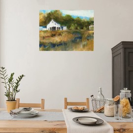 Fine Art Canvas Homeward Bound Canvas Wall Decor by Artist Liz Jardine for Living Room, Bedroom, Bathroom, Kitchen, Office, Bar, Dining & Guest Room - Ready to Hang - 32 in x 24 in