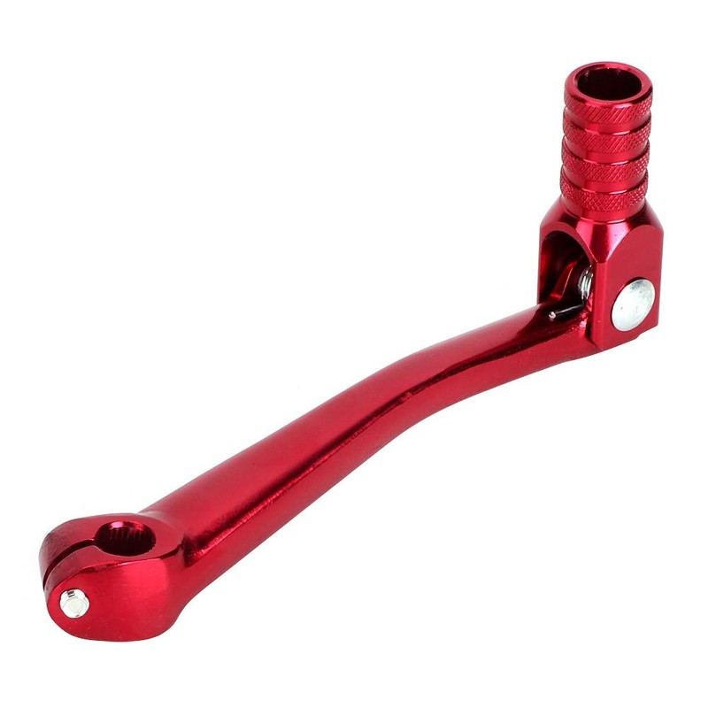 Motorbike Modification Accessory CNC Aluminum Alloy Gear Shift Lever (Red)